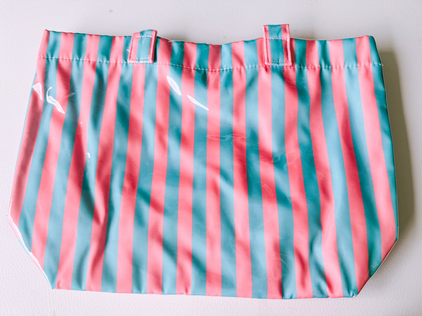 Striped Tote- Wipeable