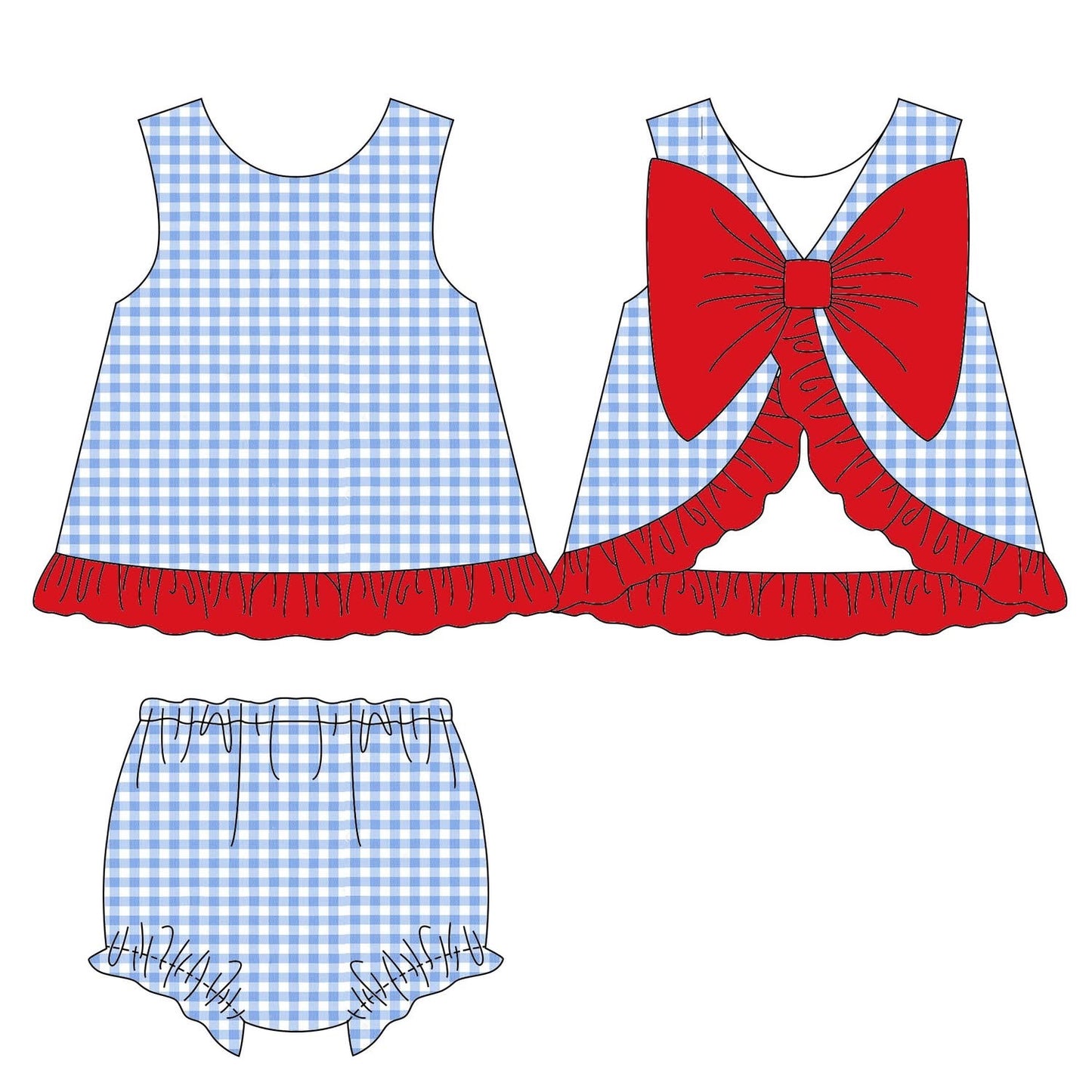 Preorder 3 Red, white, and Blue