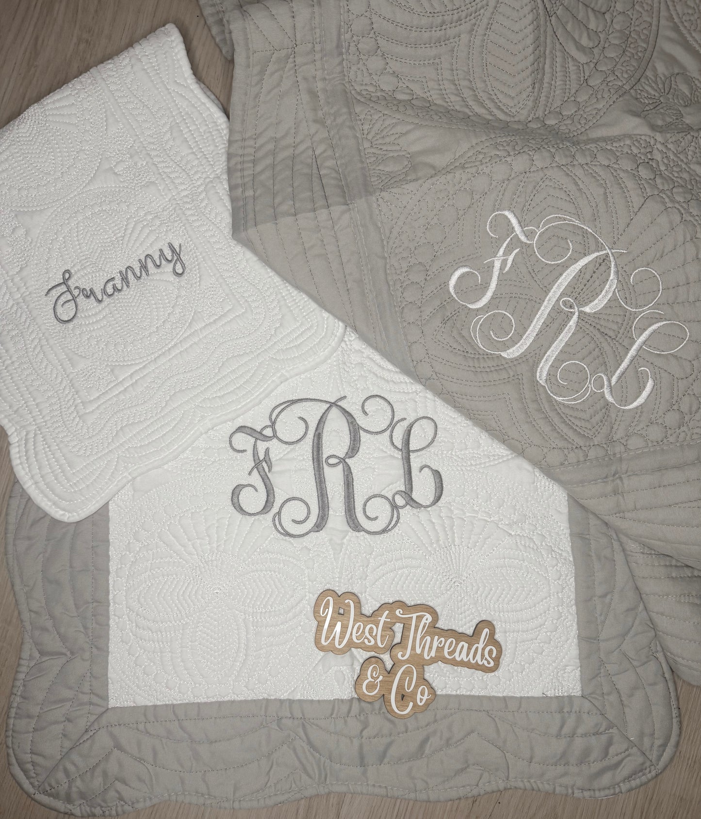 Quilted pillowcase