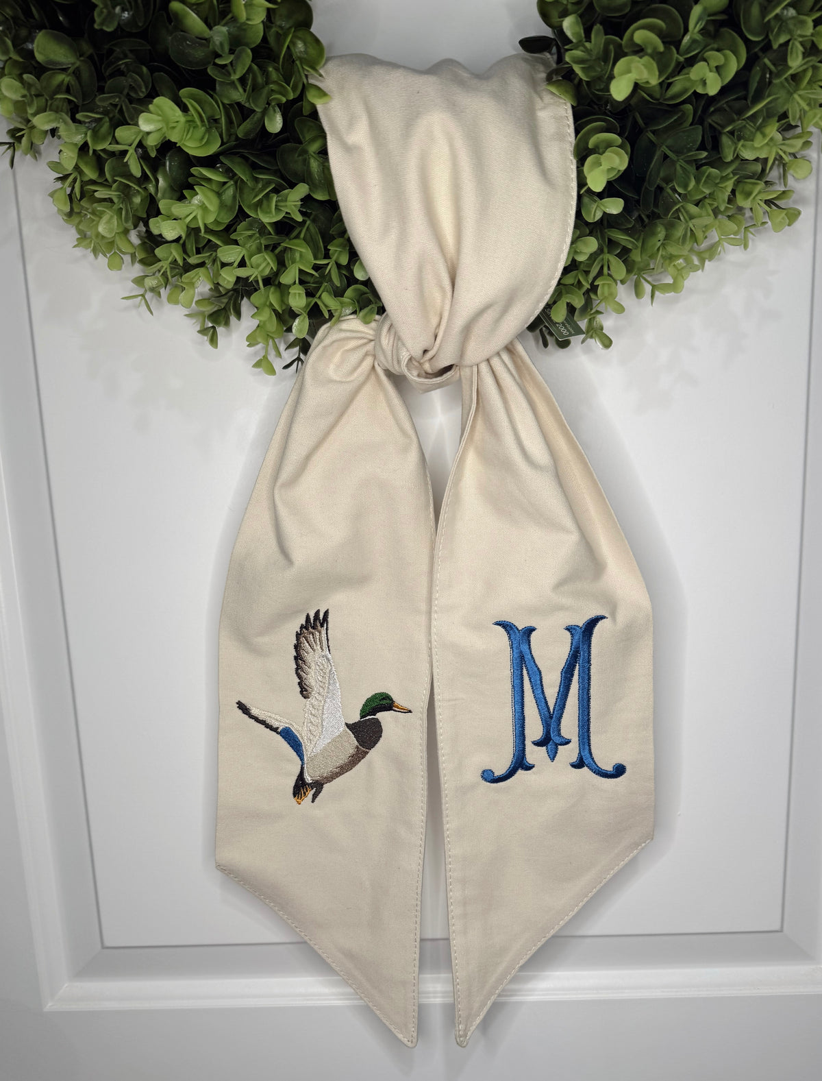 Solid Wreath Sash