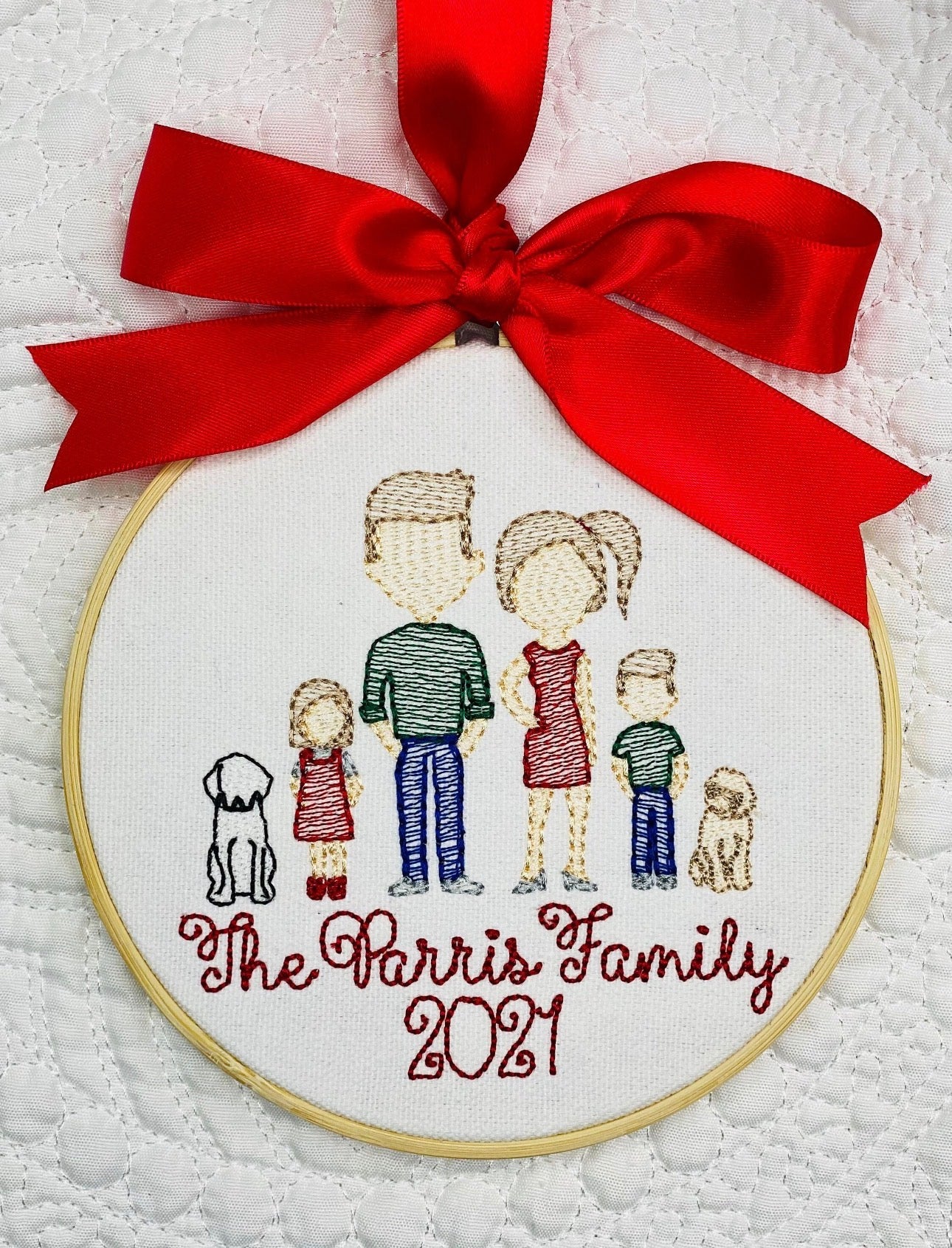 Family Portrait Ornament