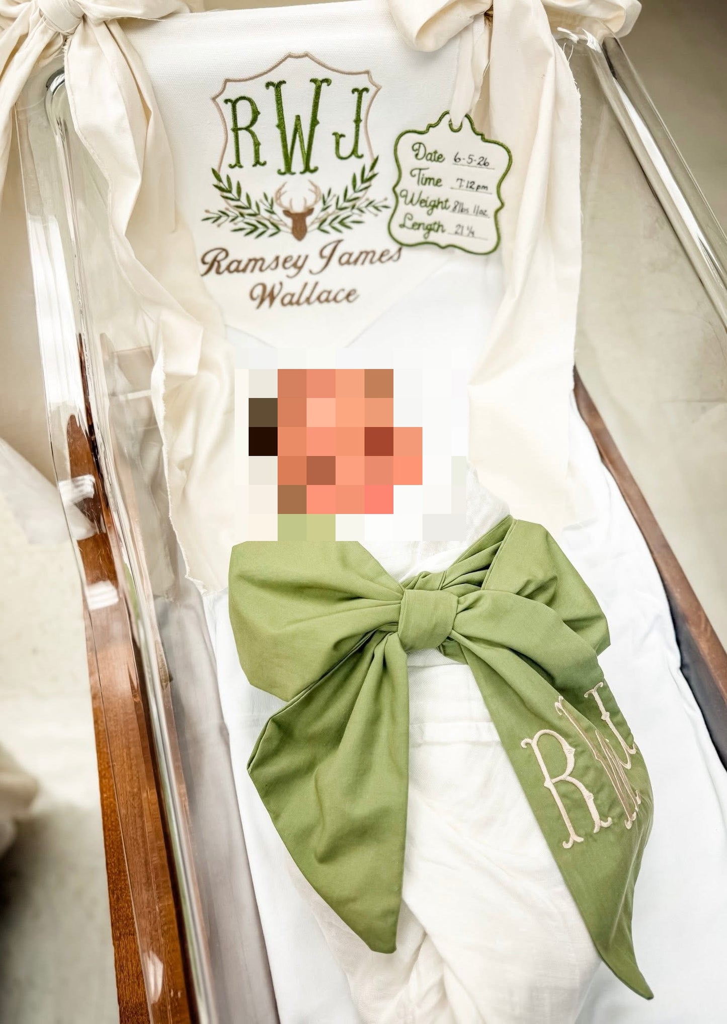 Swaddle/Newborn bow