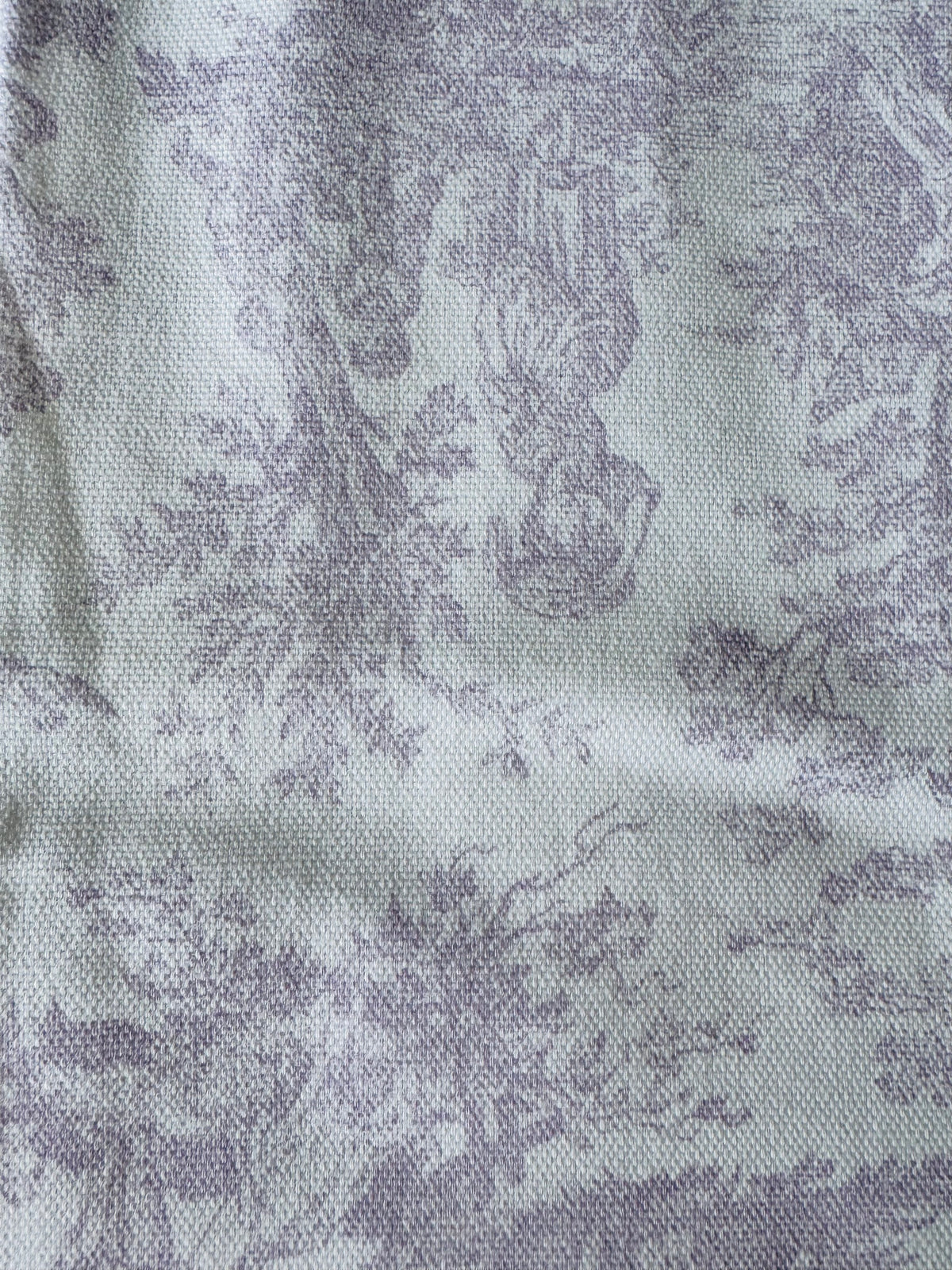 Toile Wreath Sash