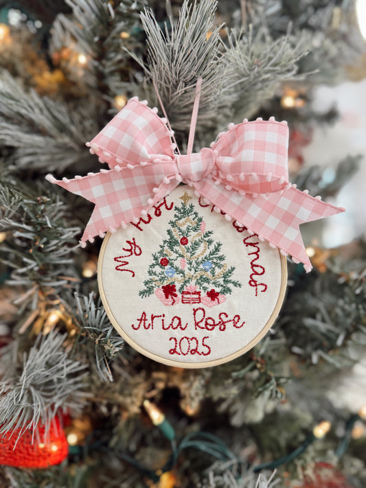 First Christmas Ornament