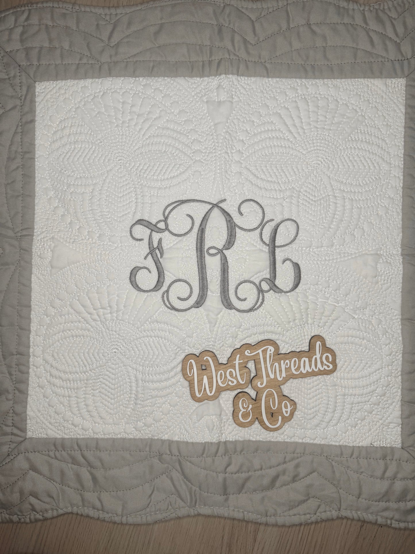 Quilted pillowcase