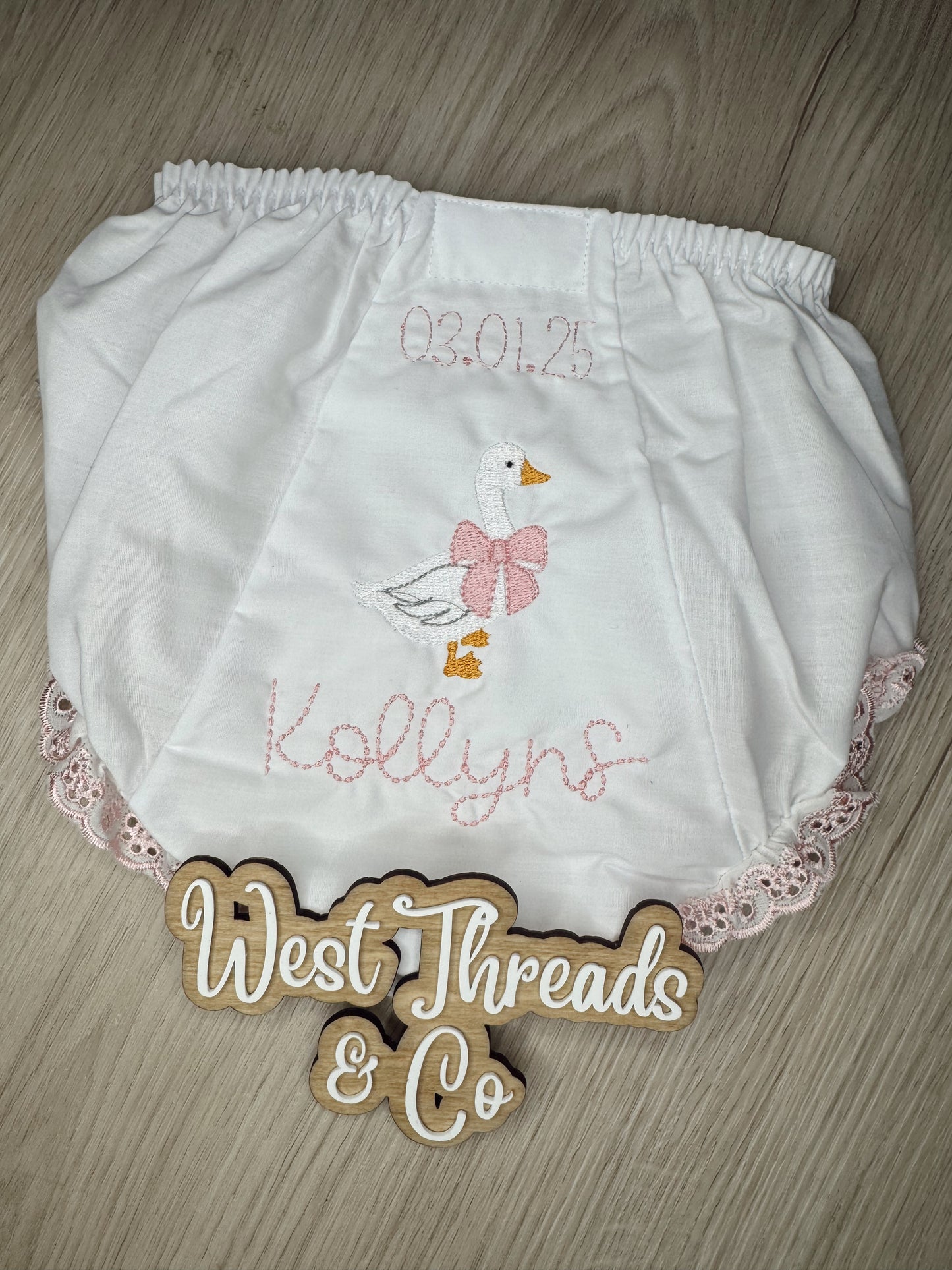 Custom Birthday Bloomers